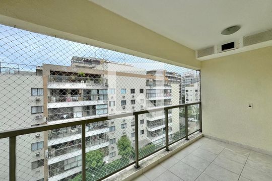 Varanda Sala 1 de apartamento à venda com 3 quartos, 211m² em Recreio dos Bandeirantes, Rio de Janeiro