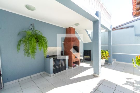 Churrasqueira de casa à venda com 3 quartos, 174m² em Parque dos Passaros, São Bernardo do Campo