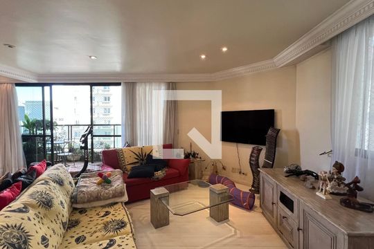 Sala de apartamento à venda com 4 quartos, 203m² em Cerqueira César, São Paulo