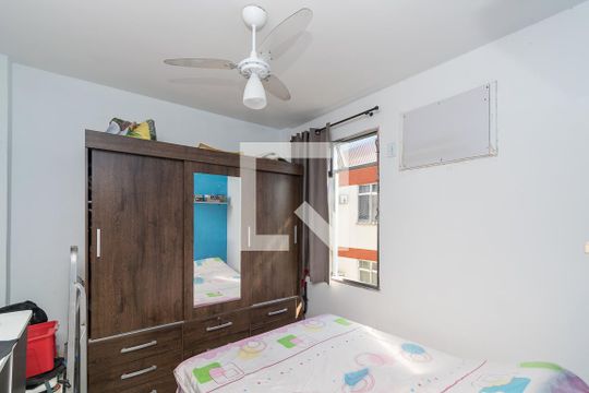 Quarto de apartamento para alugar com 1 quarto, 31m² em Irajá, Rio de Janeiro