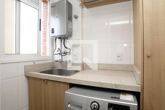 Área de Serviço de apartamento à venda com 2 quartos, 84m² em São João, Porto Alegre