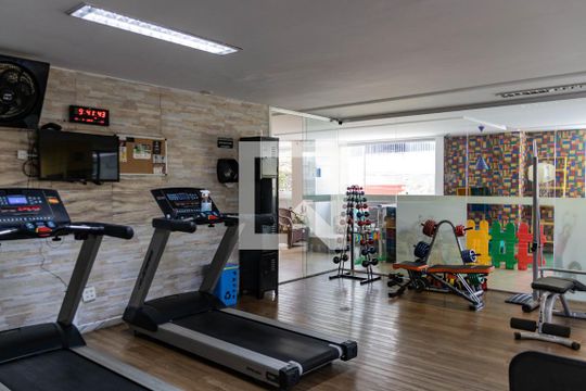 Área comum - Academia de apartamento à venda com 3 quartos, 83m² em Belvedere, Belo Horizonte