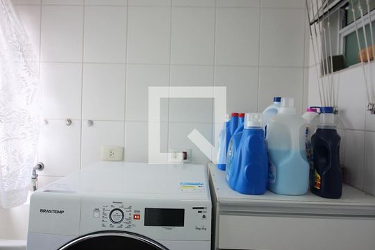 Área de Serviço de apartamento à venda com 2 quartos, 84m² em Vila Mussoline, São Bernardo do Campo