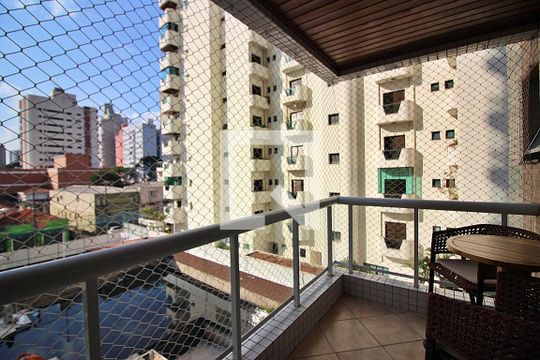 Sacada de apartamento para alugar com 3 quartos, 140m² em Centro, São Bernardo do Campo