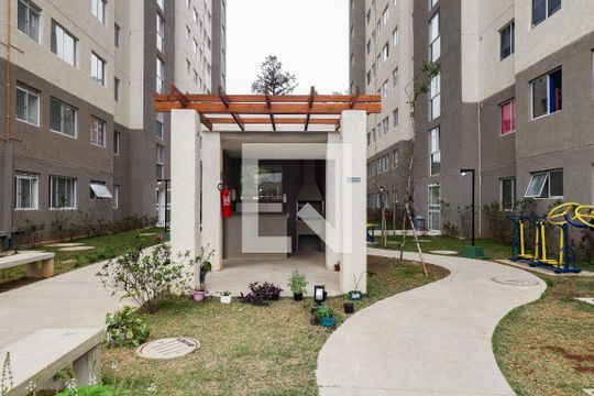 Área comum - Churrasqueira de apartamento para alugar com 2 quartos, 43m² em Jardim Paris, São Paulo