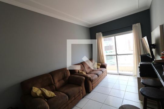 Sala de apartamento para alugar com 2 quartos, 108m² em Vila Caiçara, Praia Grande