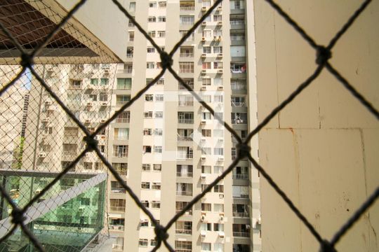 Vista da Área de Serviço de apartamento à venda com 2 quartos, 86m² em Barra da Tijuca, Rio de Janeiro