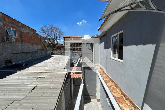 Vista da varanda de casa à venda com 2 quartos, 80m² em Inhaúma, Rio de Janeiro
