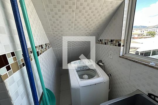Área de Serviço de casa à venda com 2 quartos, 80m² em Inhaúma, Rio de Janeiro
