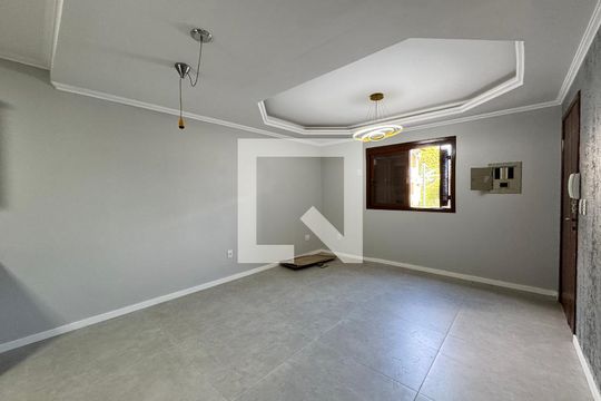 Sala de casa de condomínio à venda com 3 quartos, 102m² em Scharlau, São Leopoldo
