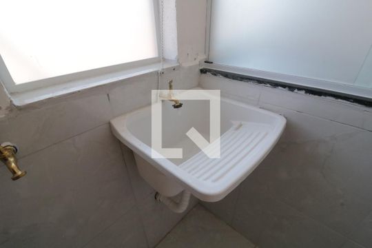 Área de Serviço de apartamento para alugar com 1 quarto, 40m² em Jardim Vera Cruz(zona Leste), São Paulo