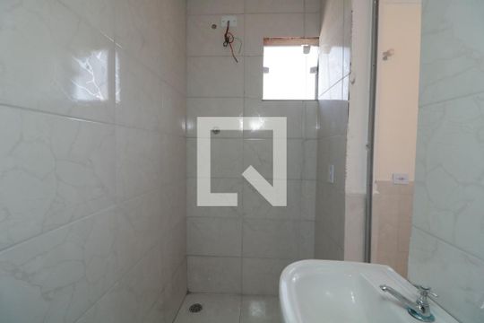 Banheiro de apartamento para alugar com 1 quarto, 40m² em Jardim Vera Cruz(zona Leste), São Paulo