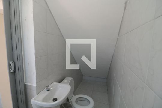 Banheiro de apartamento para alugar com 1 quarto, 40m² em Jardim Vera Cruz(zona Leste), São Paulo