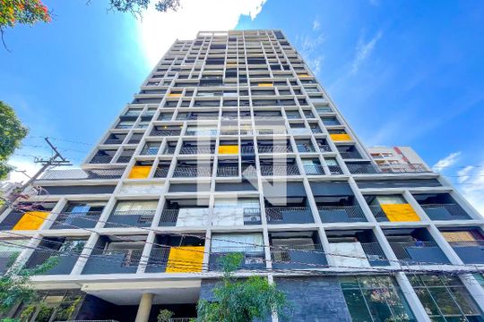 Fachada de kitnet/studio à venda com 1 quarto, 26m² em Cerqueira César, São Paulo