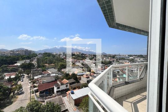 Vista - Quarto 03 Suite de apartamento à venda com 3 quartos, 80m² em Taquara, Rio de Janeiro