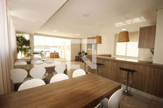 Área comum - Salão de festas de apartamento à venda com 4 quartos, 300m² em Buritis, Belo Horizonte