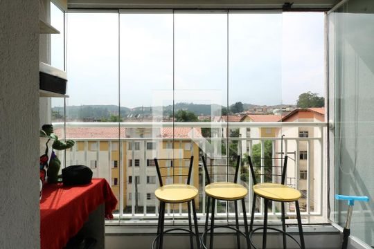 Varanda de apartamento para alugar com 3 quartos, 60m² em Jardim Santo André, Santo André