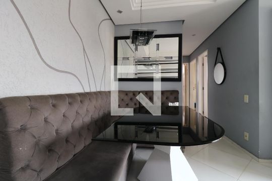 Sala de Jantar de apartamento à venda com 3 quartos, 60m² em Jardim Santo André, Santo André