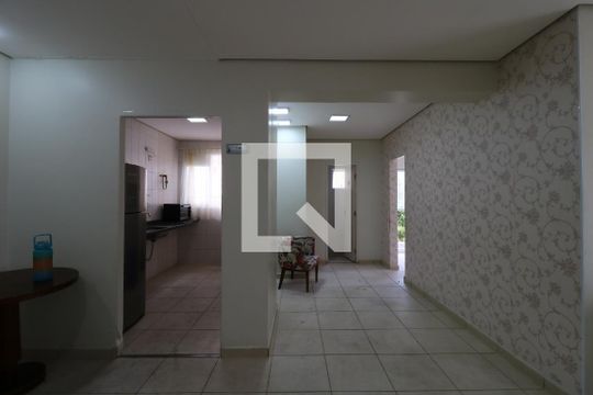 Área Comum - Salão de Festa Infantil de apartamento à venda com 3 quartos, 60m² em Jardim Santo André, Santo André