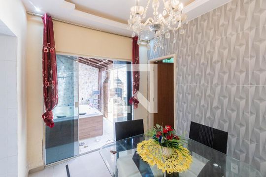 Sala de Jantar de apartamento à venda com 5 quartos, 136m² em São Cristóvão, Rio de Janeiro
