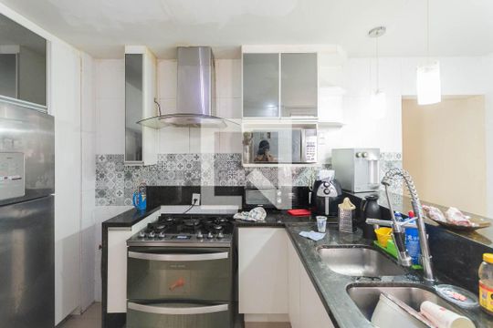 Cozinha de apartamento à venda com 5 quartos, 136m² em São Cristóvão, Rio de Janeiro