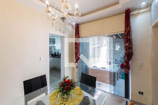 Sala de Jantar de apartamento à venda com 5 quartos, 136m² em São Cristóvão, Rio de Janeiro