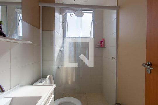 Banheiro de apartamento à venda com 2 quartos, 45m² em Santo Andre, São Leopoldo