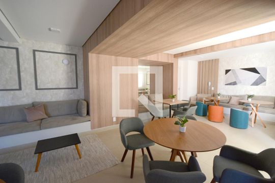 Área comum - Salão de festas de apartamento para alugar com 1 quarto, 31m² em Socorro, São Paulo