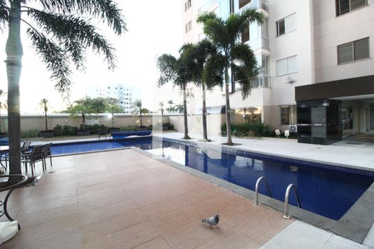 Área comum - Piscina de apartamento para alugar com 3 quartos, 85m² em Santa Mônica, Uberlândia