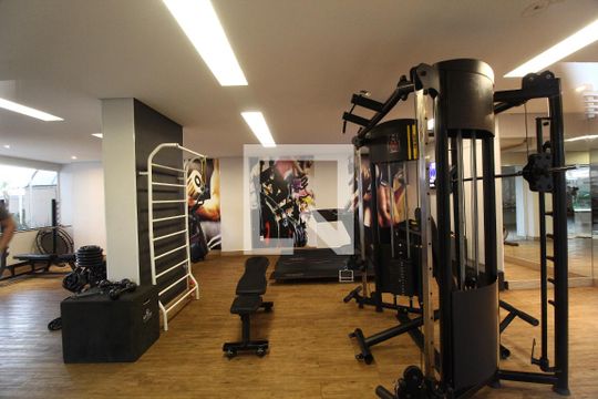 Área comum - Academia de apartamento para alugar com 3 quartos, 85m² em Santa Mônica, Uberlândia
