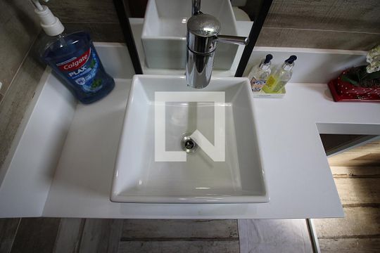 Quarto 1 - Suíte Banheiro de apartamento para alugar com 2 quartos, 90m² em Vila Dayse, São Bernardo do Campo