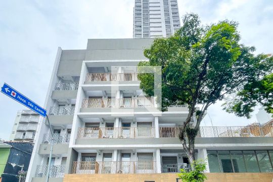 Fachada de kitnet/studio para alugar com 1 quarto, 27m² em Sumarezinho, São Paulo