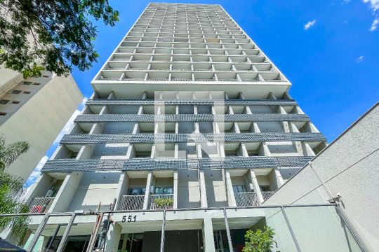 Fachada de kitnet/studio à venda com 1 quarto, 37m² em Pinheiros, São Paulo