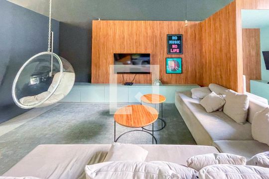 Área comum - Salão de jogos de kitnet/studio à venda com 1 quarto, 27m² em Pinheiros, São Paulo