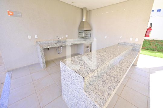 Área comum - Churrasqueira de apartamento para alugar com 2 quartos, 43m² em Setor Gentil Meireles, Goiânia