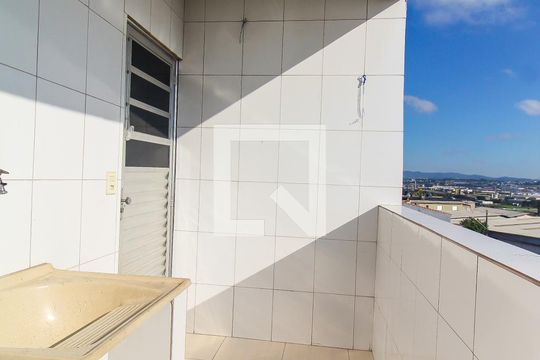 Área de Serviço e Varanda de kitnet/studio para alugar com 1 quarto, 35m² em Jardim Matarazzo, São Paulo