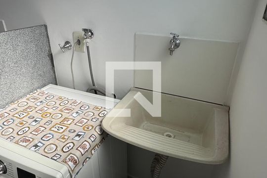 Área de Serviço de apartamento à venda com 2 quartos, 45m² em Loteamento Parque São Martinho, Campinas