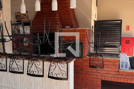 Área comum - Churrasqueira de apartamento à venda com 2 quartos, 45m² em Loteamento Parque São Martinho, Campinas