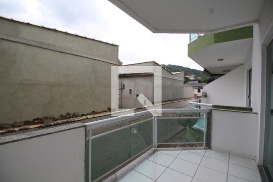 Sala - Varanda de casa de condomínio para alugar com 2 quartos, 120m² em Taquara, Rio de Janeiro