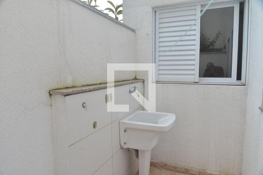 Área de Serviço de apartamento à venda com 2 quartos, 42m² em Vila Floresta, Santo André