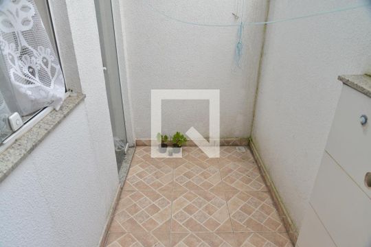 Área de Serviço de apartamento à venda com 2 quartos, 42m² em Vila Floresta, Santo André
