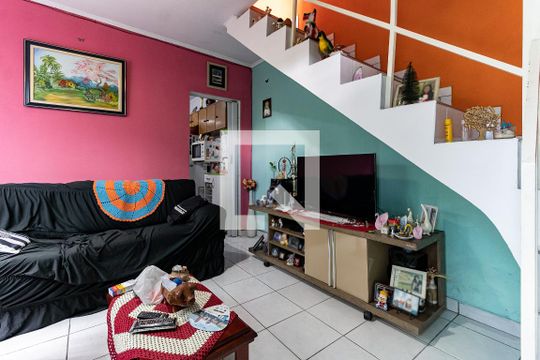 Sala da Casa 2 de casa à venda com 3 quartos, 268m² em Jardim Climax, São Paulo