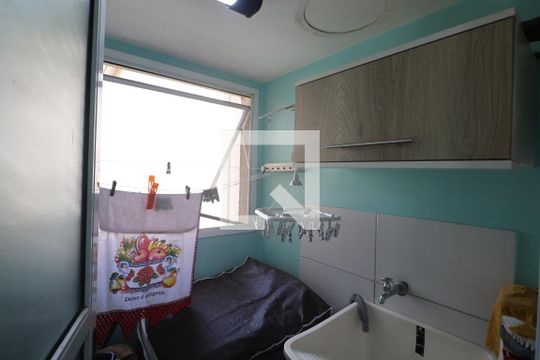 Área de Serviço de apartamento à venda com 2 quartos, 48m² em Mato Grande, Canoas