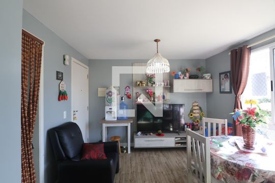 Sala de apartamento à venda com 2 quartos, 48m² em Mato Grande, Canoas