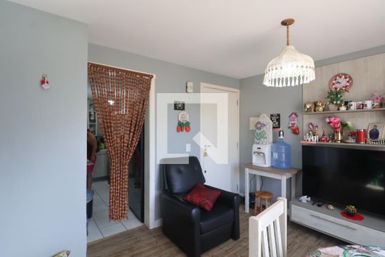 Sala de apartamento à venda com 2 quartos, 48m² em Mato Grande, Canoas