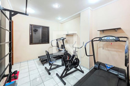 Área comum - Academia de apartamento para alugar com 3 quartos, 83m² em Jardim Aquarius, São José dos Campos