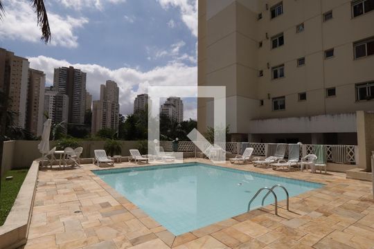 Área comum - Piscina de apartamento à venda com 3 quartos, 106m² em Vila Andrade, São Paulo