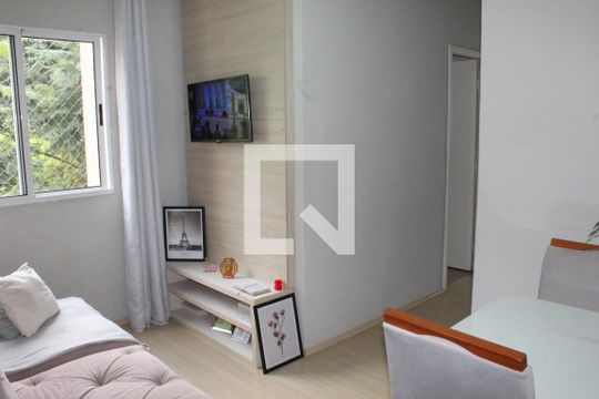Sala de apartamento para alugar com 2 quartos, 50m² em Bairro Jardim Nossa Senhora das Graças, Cotia