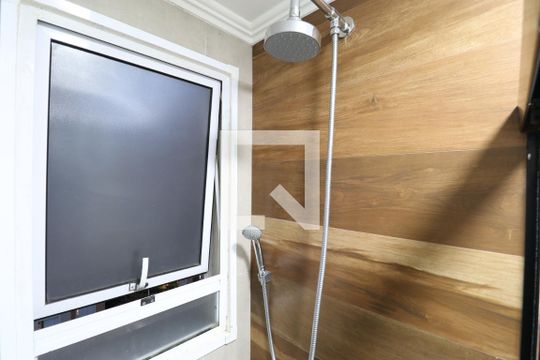 Banheiro de apartamento para alugar com 2 quartos, 42m² em Bom Retiro, São Paulo
