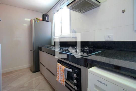 Cozinha de apartamento à venda com 2 quartos, 63m² em Nova Suíça, Belo Horizonte